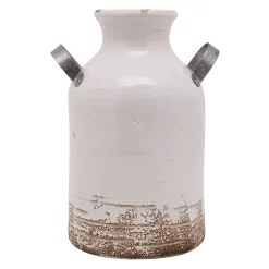 Sonoma Goods For Life® Farmhouse Milk Can Ceramic Vase