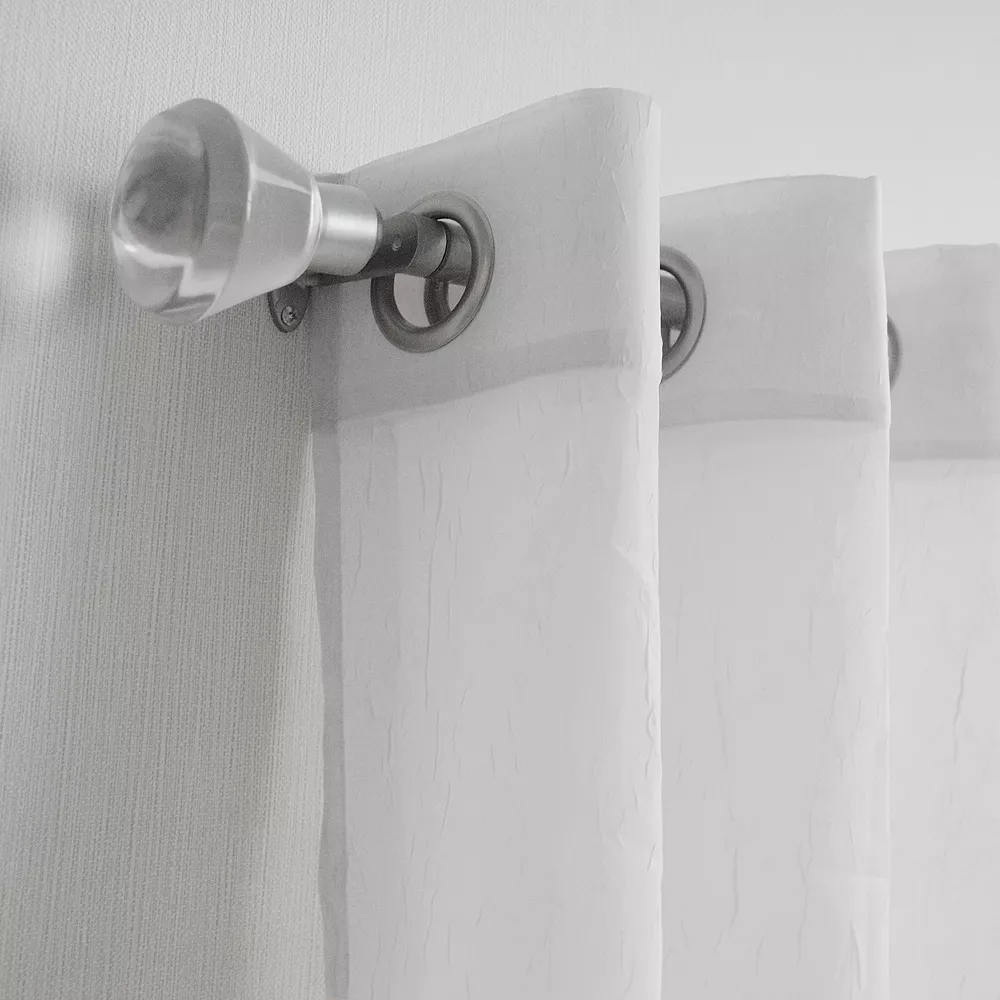 Sonoma Goods For Life® 1-Panel Crushed Voile Grommet Window Curtain 2 Sonoma Goods For Life® 1-Panel Crushed Voile Grommet Window Curtain - Image 2