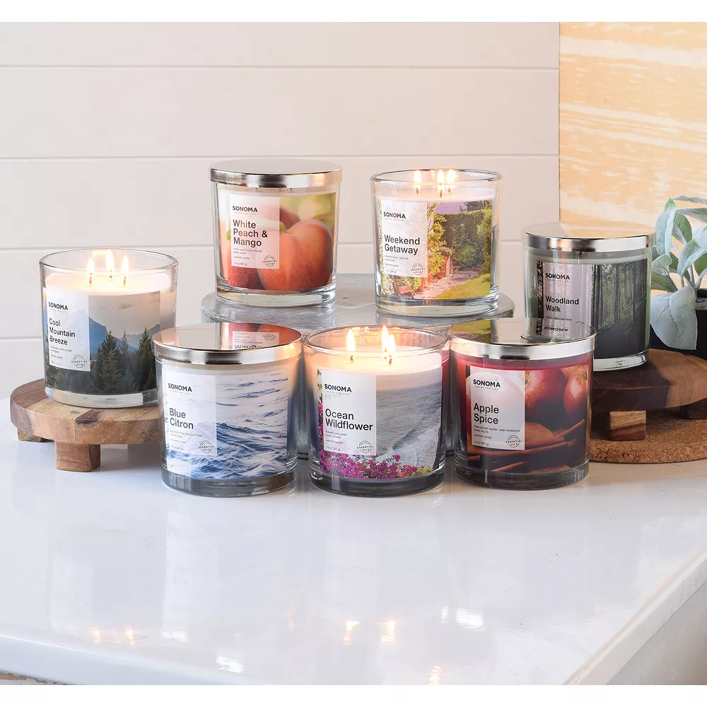 Sonoma Goods For Life® Apple Spice 14-oz. 3-Wick Candle Jar 3 Sonoma Goods For Life® Apple Spice 14-oz. 3-Wick Candle Jar - Image 3