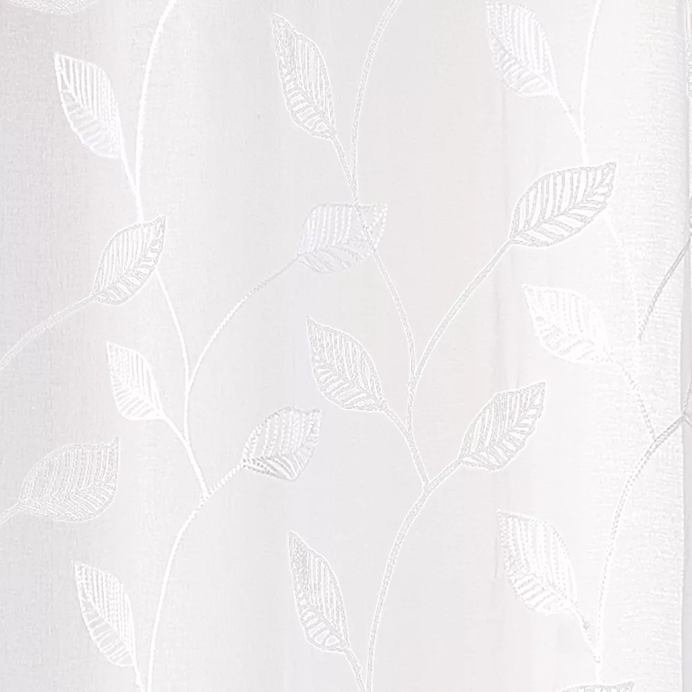 Sonoma Goods For Life® 2-pack Leaf Embroidered Window Curtain 3 Sonoma Goods For Life® 2-pack Leaf Embroidered Window Curtain - Image 3