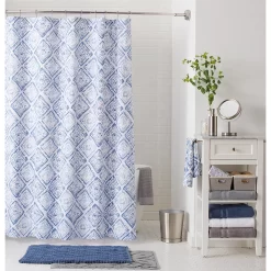 Sonoma Goods For Life™ Tile Print Shower Curtain