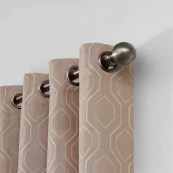 Sonoma Goods For Life® Ultimate Performance Woven Geo 2-pack 100% Blackout Curtain -Sonoma Goods For Life Home 3498942 ALT4