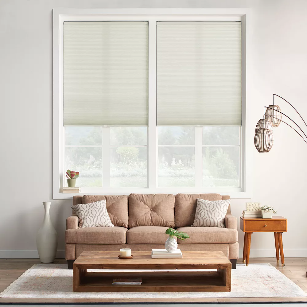 Sonoma Goods For Life® Custom Cordless Light Filtering Cellular Shade - 64" Length 1 Sonoma Goods For Life® Custom Cordless Light Filtering Cellular Shade - 64" Length