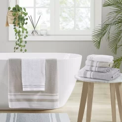 Sonoma Goods For Life® Spa Border Bath Towel 9 Sonoma Goods For Life® Spa Border Bath Towel -Sonoma Goods For Life Home 4806942 ALT4