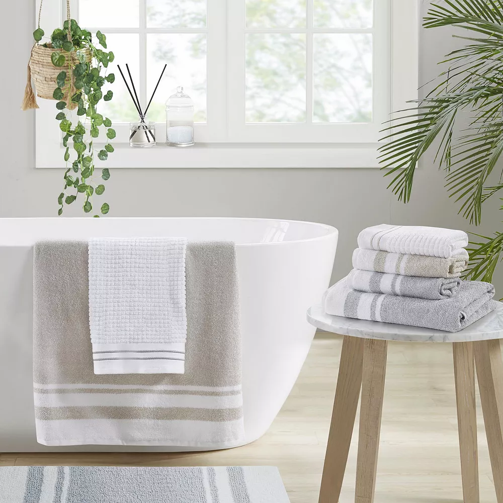 Sonoma Goods For Life® Spa Border Bath Towel 5 Sonoma Goods For Life® Spa Border Bath Towel - Image 5