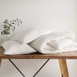 Sonoma Goods For Life® Andorra Waffle Duvet Set With Shams -Sonoma Goods For Life Home 5041569 ALT3