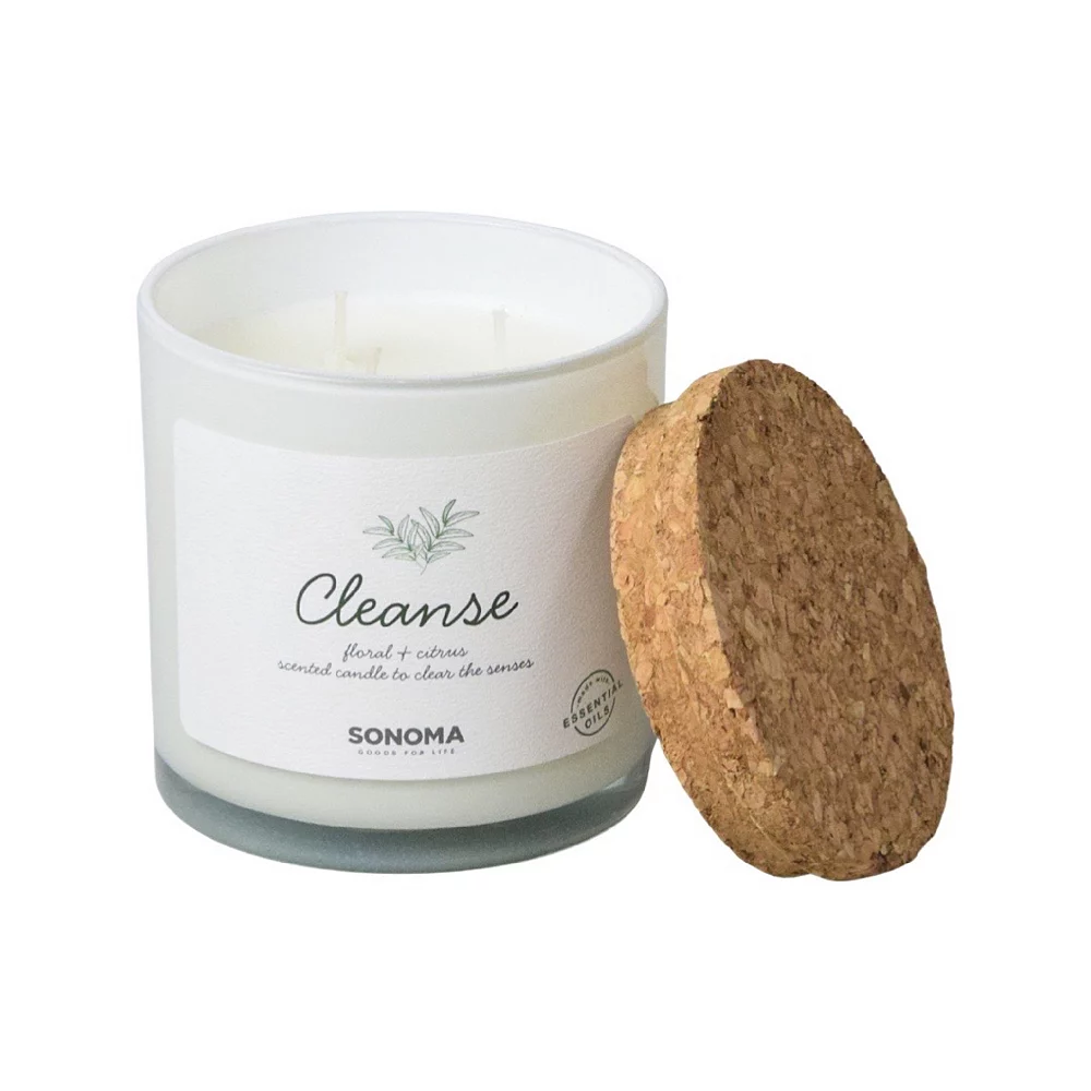 Sonoma Goods For Life® Spa Cleanse Floral & Citrus 13-oz. Candle Jar 1 Sonoma Goods For Life® Spa Cleanse Floral & Citrus 13-oz. Candle Jar