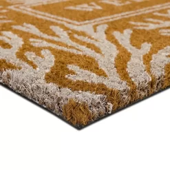 Sonoma Goods For Life® Coral "Welcome" Coir Doormat - 18'' X 30'' -Sonoma Goods For Life Home 5253374 ALT2