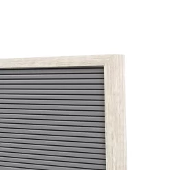 Sonoma Goods For Life® 12" X 12" Letterboard Gray Slates With White Frame -Sonoma Goods For Life Home 5281594 ALT2