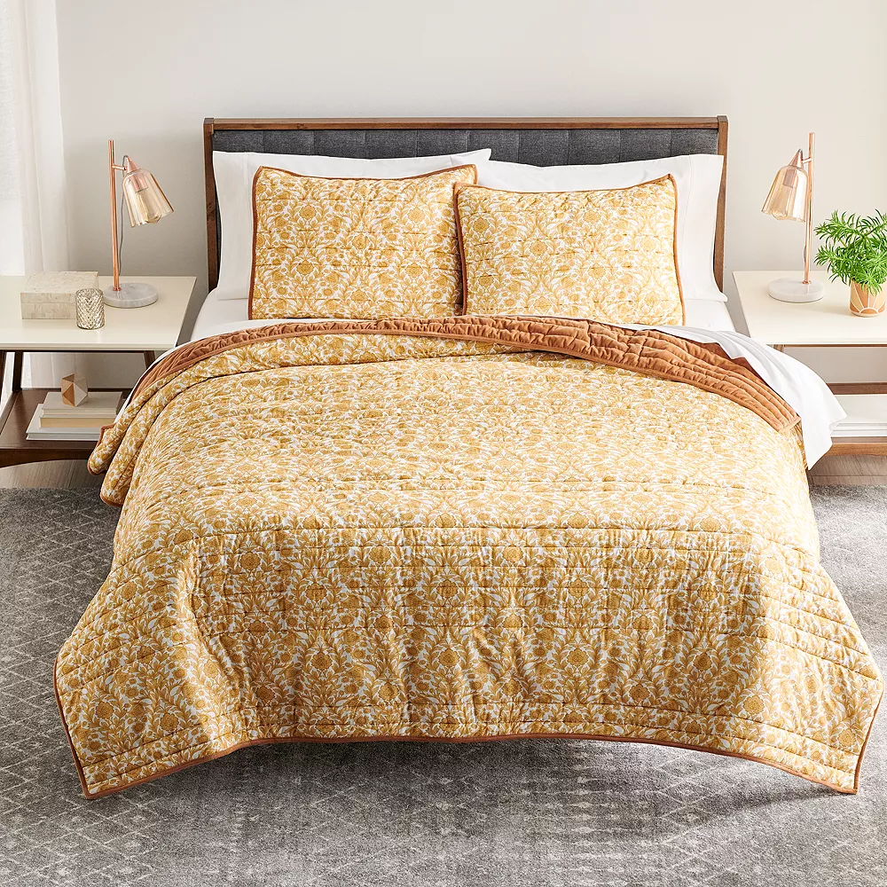 Sonoma Goods For Life® New Traditions Odessa Floral Quilt Or Shams 1 Sonoma Goods For Life® New Traditions Odessa Floral Quilt Or Shams