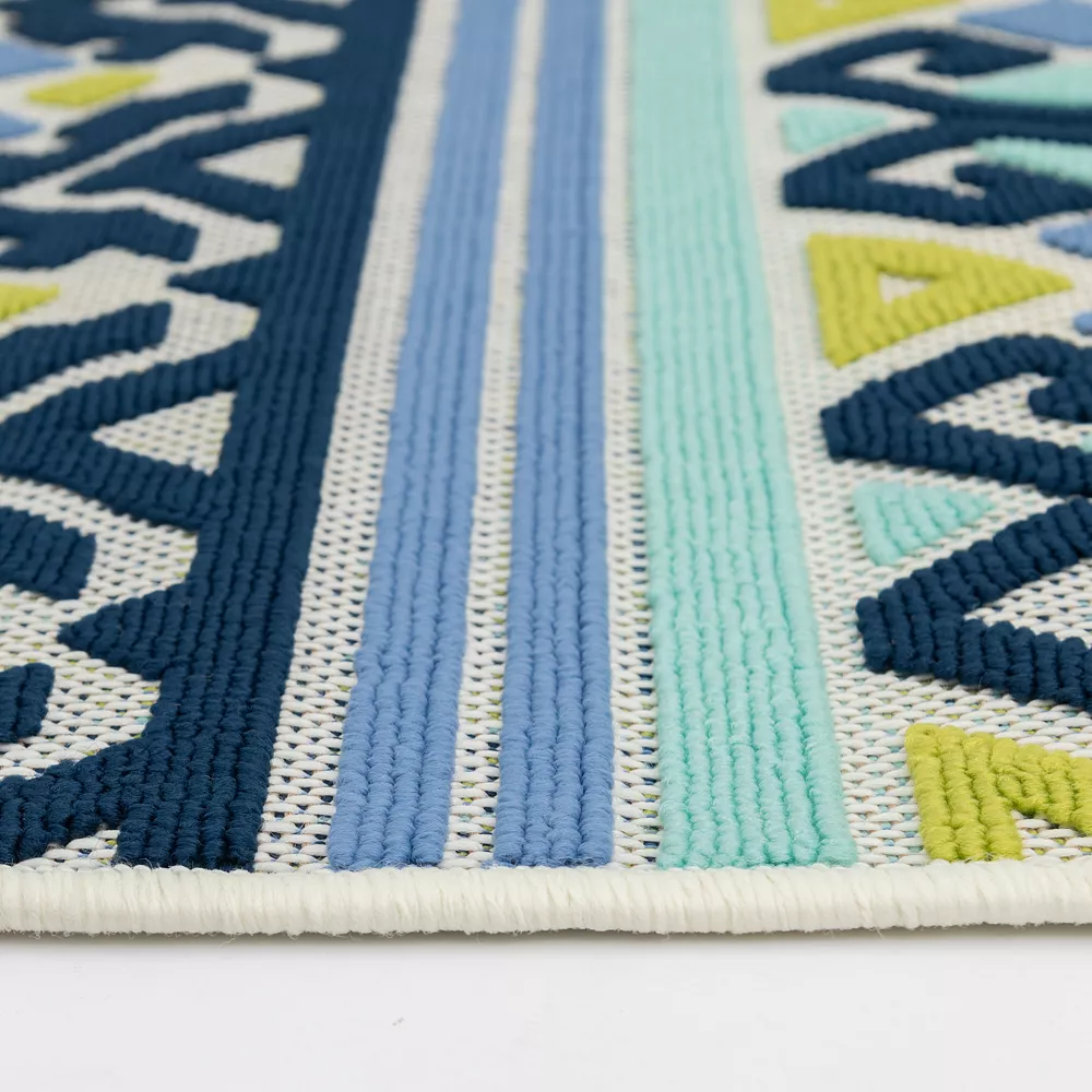 Sonoma Goods For Life® Global Stripe Indoor Outdoor Rug 5 Sonoma Goods For Life® Global Stripe Indoor Outdoor Rug - Image 5