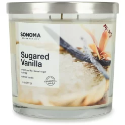 Sonoma Goods For Life® Sugared Vanilla 14-oz. Candle Jar