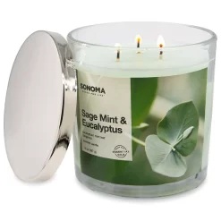 Sonoma Goods For Life® Sage Mint & Eucalyptus 14-oz. Candle Jar 5 Sonoma Goods For Life® Sage Mint & Eucalyptus 14-oz. Candle Jar -Sonoma Goods For Life Home 5494081 ALT3