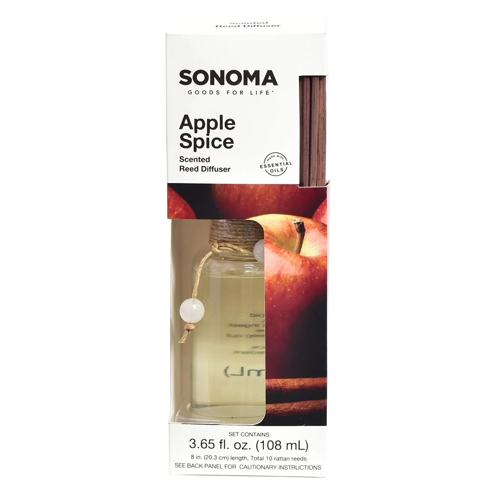 Sonoma Goods For Life® Apple Spice Reed Diffuser 11-piece Set 2 Sonoma Goods For Life® Apple Spice Reed Diffuser 11-piece Set - Image 2