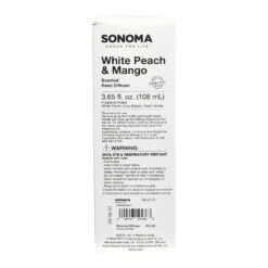 Sonoma Goods For Life® White Peach & Mango Reed Diffuser 11-piece Set -Sonoma Goods For Life Home 5529585 ALT2