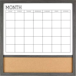 Sonoma Goods For Life® Monthly Cork Board Dry Erase Calendar Wall Decor