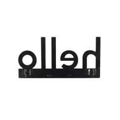 Sonoma Goods For Life® Hello 4-Hook Wall Decor -Sonoma Goods For Life Home 5548132 ALT4