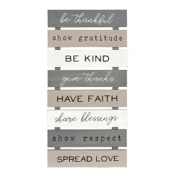 Sonoma Goods For Life® Be Thankful Plank Wall Decor