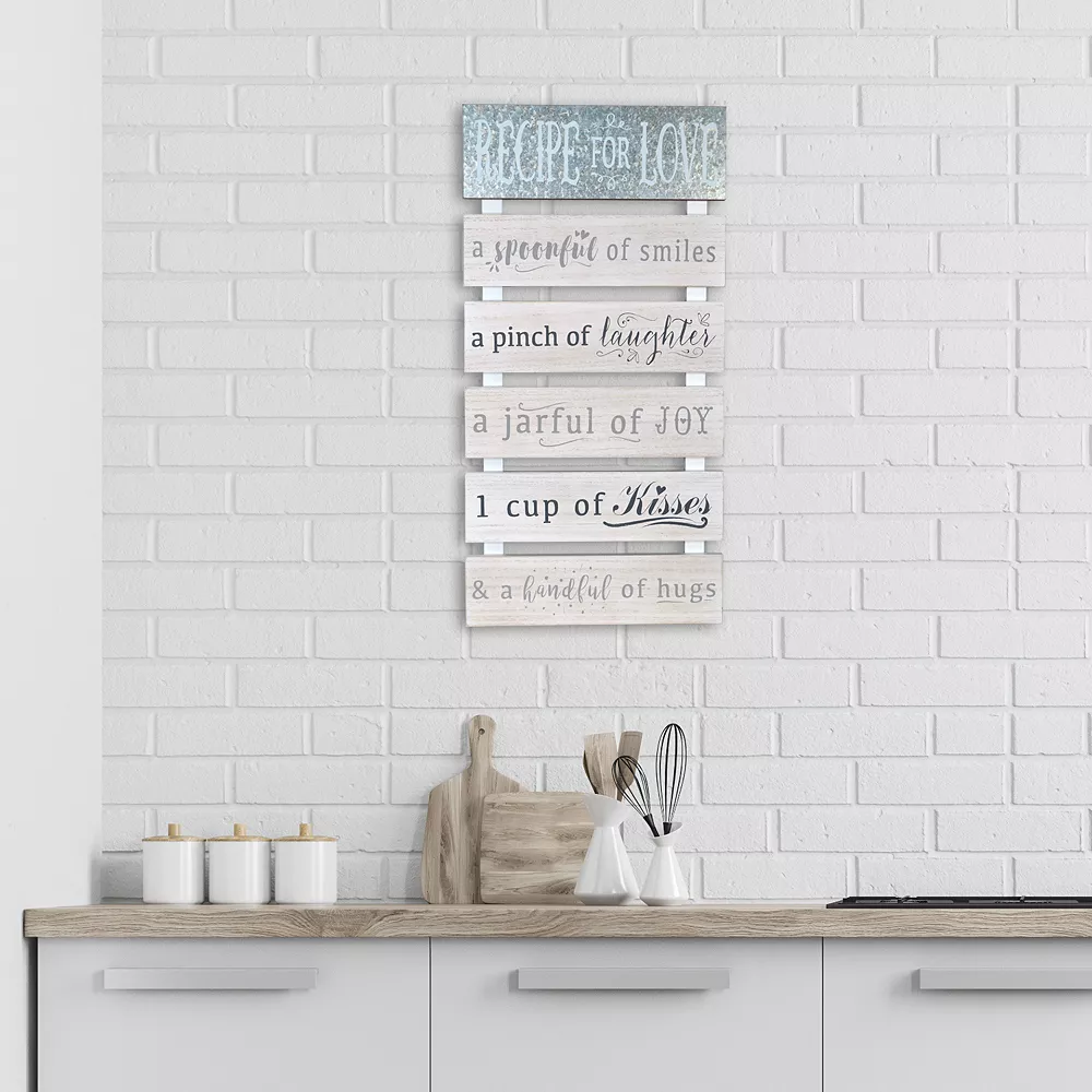 Sonoma Goods For Life® Recipe For Love Wall Decor 2 Sonoma Goods For Life® Recipe For Love Wall Decor - Image 2