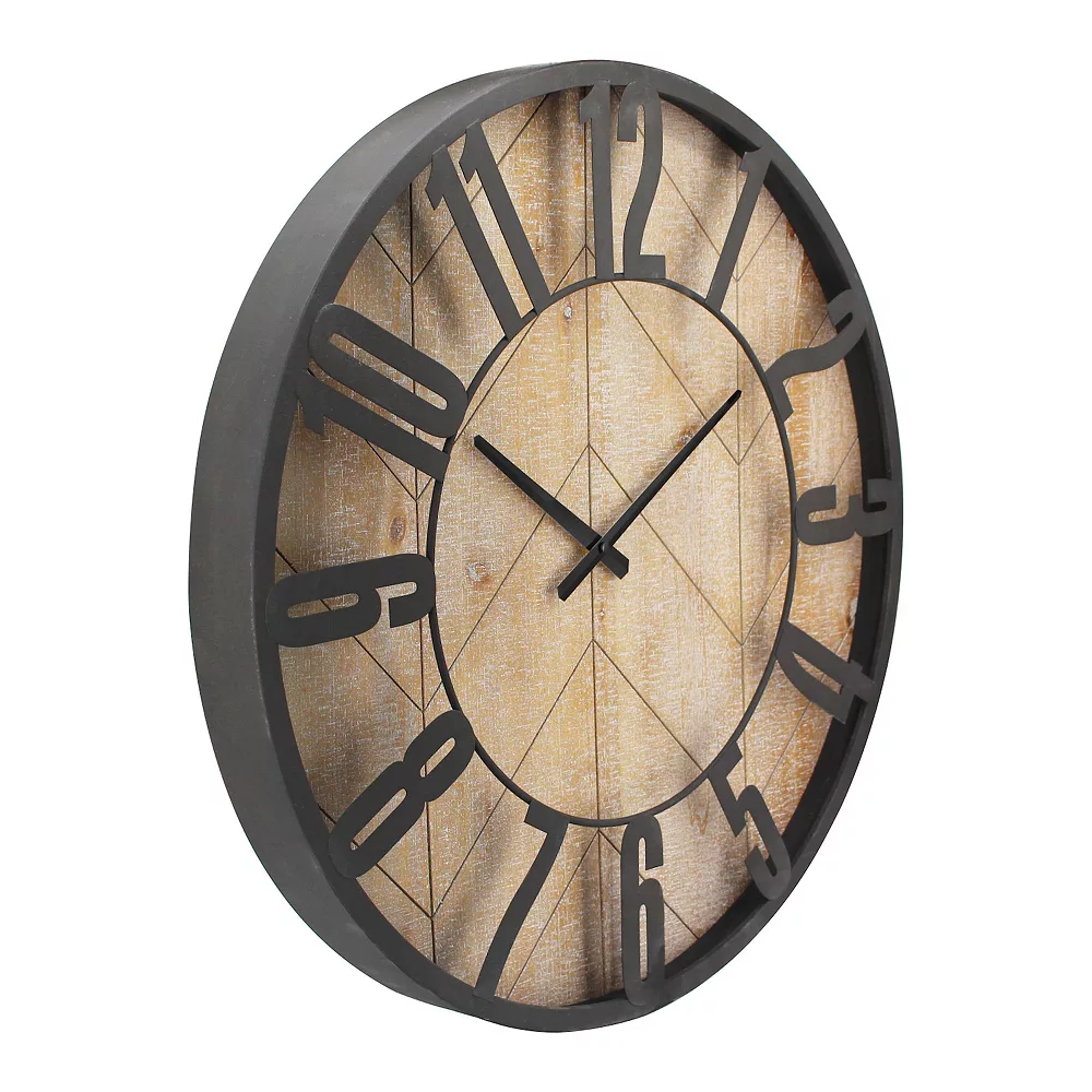 Sonoma Goods For Life® Mixed Media Wall Clock 2 Sonoma Goods For Life® Mixed Media Wall Clock - Image 2