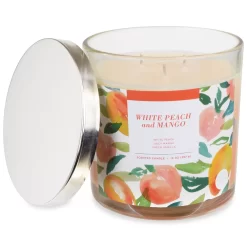 Sonoma Goods For Life® White Peach & Mango 14-oz. Candle Jar -Sonoma Goods For Life Home 5660129 ALT4