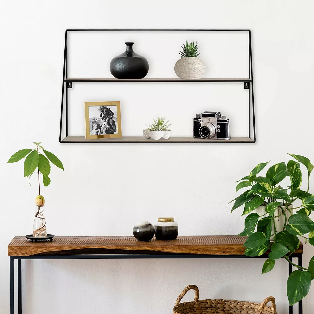 Sonoma Goods For Life® Two Tier Wall Shelf 2 Sonoma Goods For Life® Two Tier Wall Shelf - Image 2