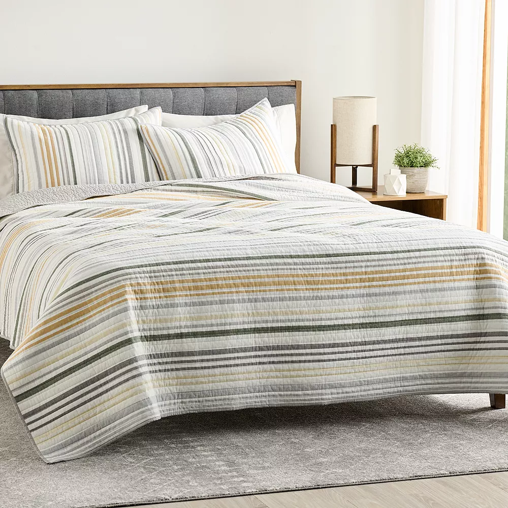 Sonoma Goods For Life® New Traditions Plymouth Yarn Dyed Stripe Quilt Or Sham 4 Sonoma Goods For Life® New Traditions Plymouth Yarn Dyed Stripe Quilt Or Sham - Image 4