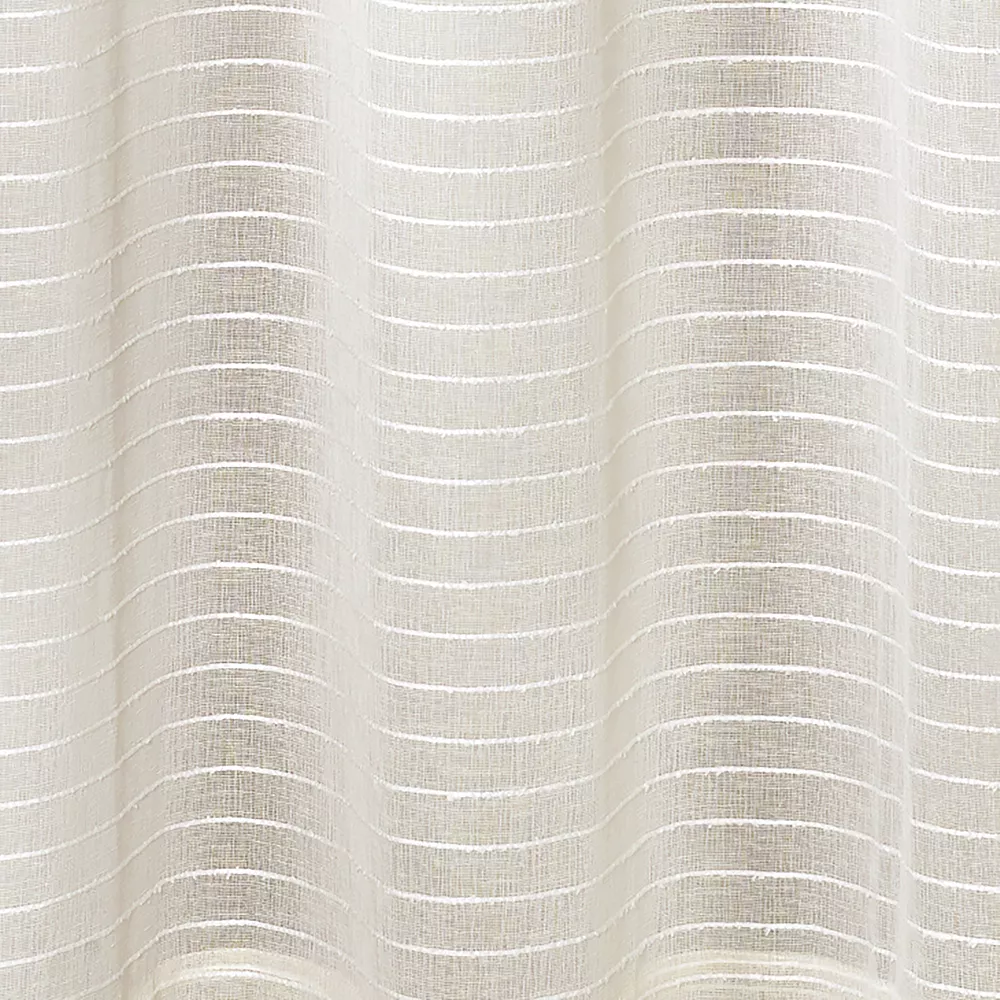 Sonoma Goods For Life® Ring Top Chenille Stripe Set Of 2 Window Curtain Panels 3 Sonoma Goods For Life® Ring Top Chenille Stripe Set Of 2 Window Curtain Panels - Image 3