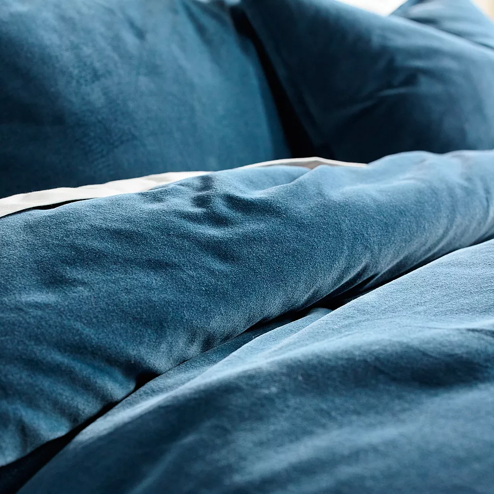 Sonoma Goods For Life® Cotton Velvet Comforter Set With Shams 2 Sonoma Goods For Life® Cotton Velvet Comforter Set With Shams - Image 2