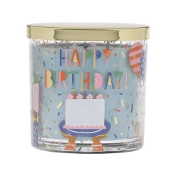Sonoma Goods For LifeĀ® HAPPY BIRTHDAY Birthday Cake 13-oz. Candle Jar