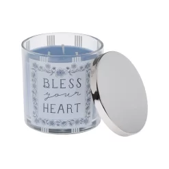 Sonoma Goods For Life® BLESS YOUR HEART Flamingo Blossoms 13-oz. Candle Jar -Sonoma Goods For Life Home 5860421 ALT2