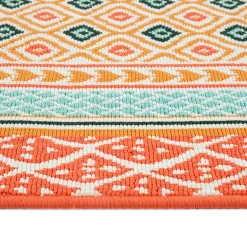 Sonoma Goods For Life® Indoor/Outdoor Warm Geo Border Rug -Sonoma Goods For Life Home 5864803 ALT3