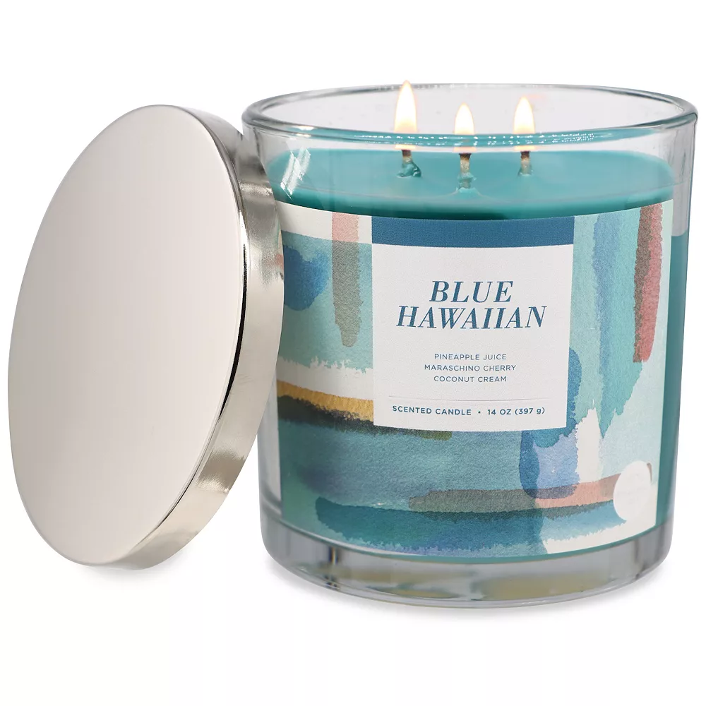 Sonoma Goods For Life® Blue Hawaiian 14-oz. Candle Jar 1 Sonoma Goods For Life® Blue Hawaiian 14-oz. Candle Jar