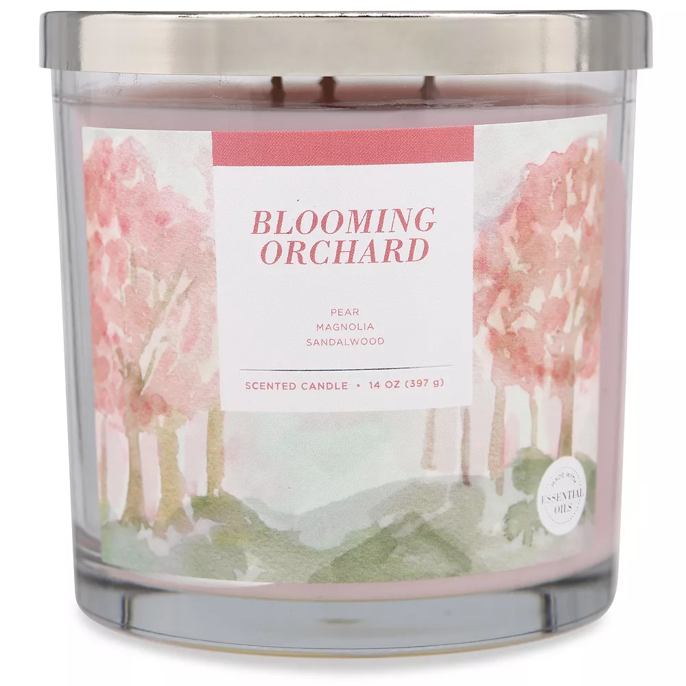 Sonoma Goods For Life® Blooming Orchard 14-oz. Candle Jar 3 Sonoma Goods For Life® Blooming Orchard 14-oz. Candle Jar - Image 3