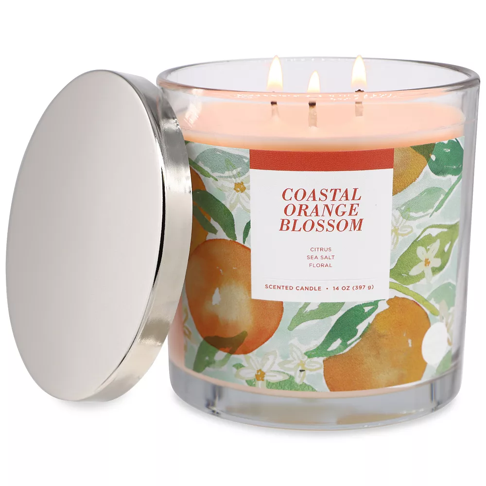 Sonoma Goods For Life® Coastal Orange Blossom 14-oz. Candle Jar 1 Sonoma Goods For Life® Coastal Orange Blossom 14-oz. Candle Jar