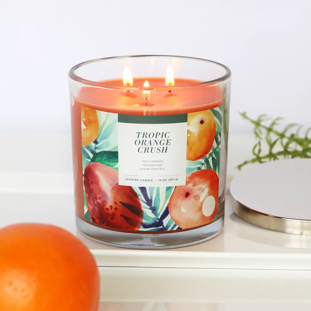 Sonoma Goods For Life® Tropic Orange Crush 14-oz. Candle Jar 2 Sonoma Goods For Life® Tropic Orange Crush 14-oz. Candle Jar - Image 2