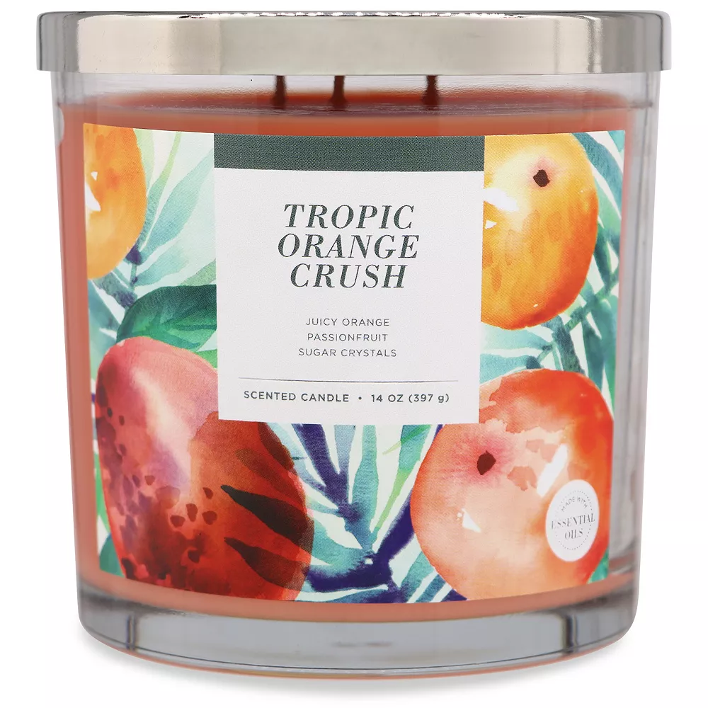 Sonoma Goods For Life® Tropic Orange Crush 14-oz. Candle Jar 3 Sonoma Goods For Life® Tropic Orange Crush 14-oz. Candle Jar - Image 3