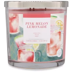 Sonoma Goods For Life® Pink Melon Lemonade 14-oz. Candle Jar -Sonoma Goods For Life Home 5877296 ALT2