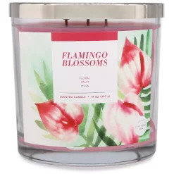 Sonoma Goods For Life® Flamingo Blooms 14-oz. Candle Jar 5 Sonoma Goods For Life® Flamingo Blooms 14-oz. Candle Jar -Sonoma Goods For Life Home 5877298 ALT2