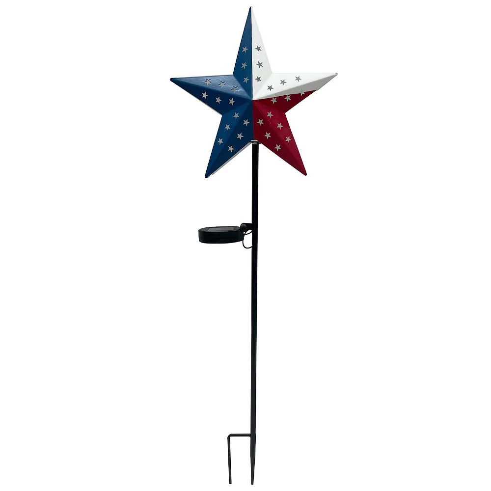 Sonoma Goods For Life® Texas Star Solar LED Garden Stake 2 Sonoma Goods For Life® Texas Star Solar LED Garden Stake - Image 2