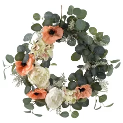 Sonoma Goods For Life® Artificial Eucalyptus Poppy Wreath