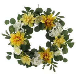Sonoma Goods For Life® Artificial Dahlia Hydrangea Wreath