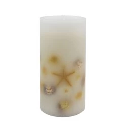 Sonoma Goods For Life® LED Seashell Embedded Pillar Candle -Sonoma Goods For Life Home 5901121 ALT4