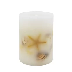 Sonoma Goods For Life® Seashell LED Short Pillar Candle -Sonoma Goods For Life Home 5901123 ALT4