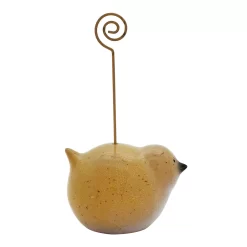 Sonoma Goods For Life® Yellow Ceramic Bird Photo Clip -Sonoma Goods For Life Home 5902882 ALT5