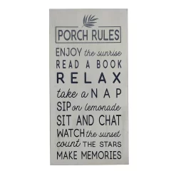 Sonoma Goods For Life® "Porch Rules" Porch Leaner Floor Decor