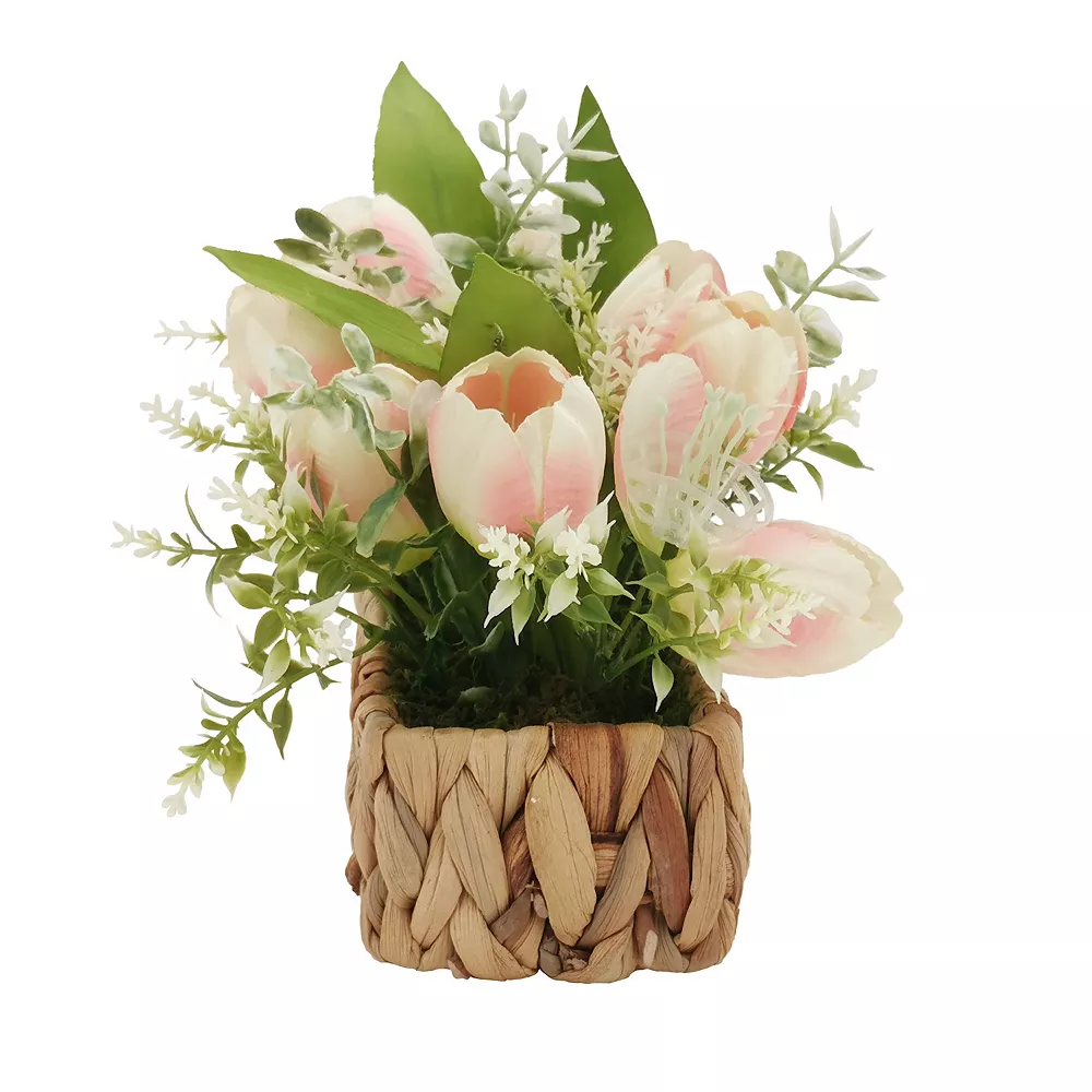 Sonoma Goods For Life® Artificial Pink Tulip Table Decor 4 Sonoma Goods For Life® Artificial Pink Tulip Table Decor - Image 4