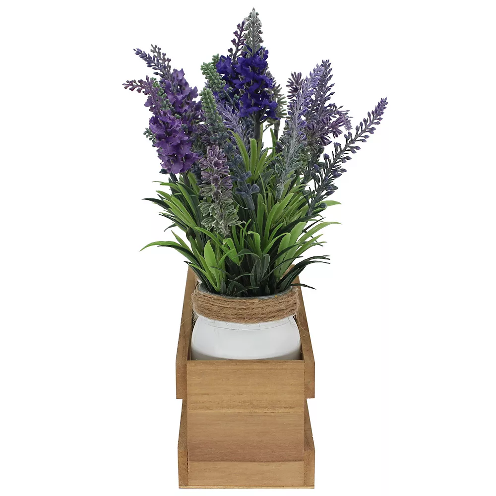 Sonoma Goods For Life® Artificial Lavender Mason Jar Table Decor 2 Sonoma Goods For Life® Artificial Lavender Mason Jar Table Decor - Image 2