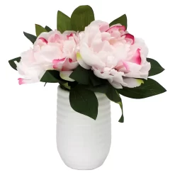 Sonoma Goods For Life® Artificial Pink Peony Vase Table Decor
