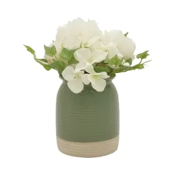 Sonoma Goods For Life® Artificial White Floral Vase Table Decor -Sonoma Goods For Life Home 5904658 ALT2